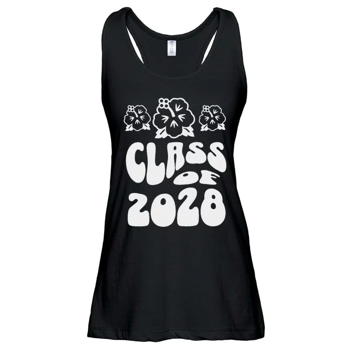 Class Of 2028 Kindergarten Ladies Essential Flowy Tank