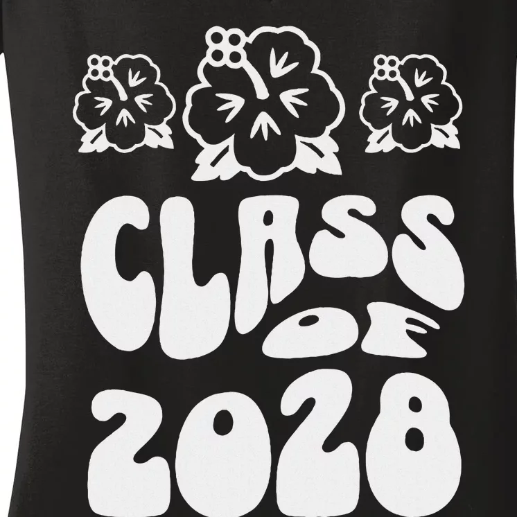 Class Of 2028 Kindergarten Women's V-Neck T-Shirt