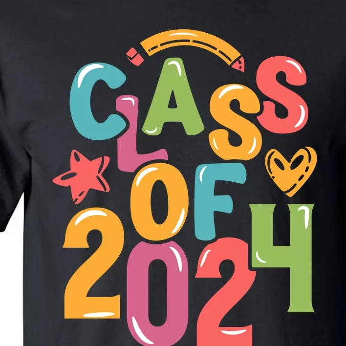 Class Of 2024 Celebration Graphic Tall T-Shirt