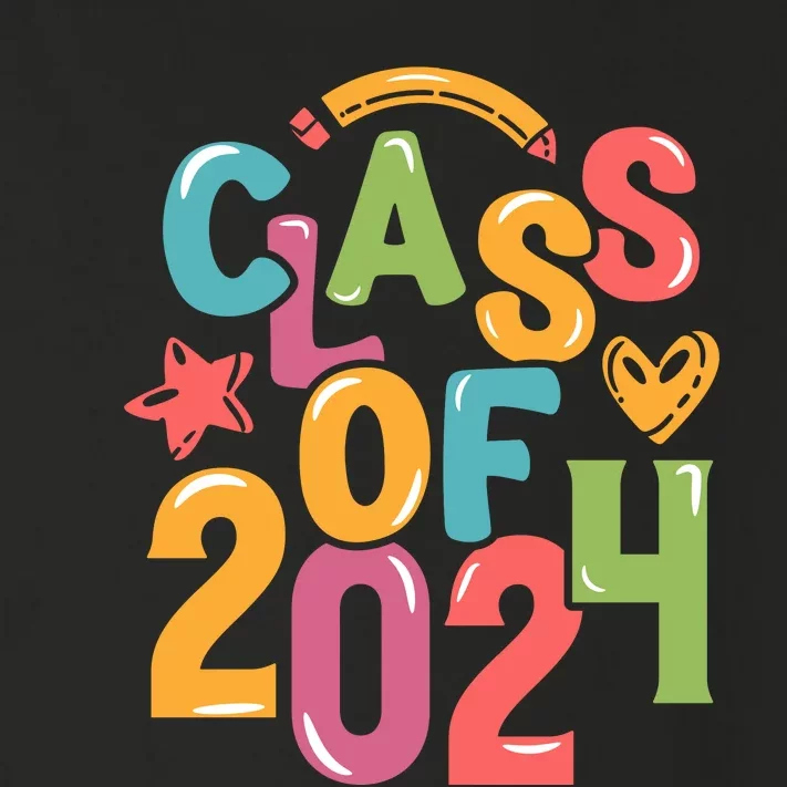 Class Of 2024 Celebration Graphic Toddler Long Sleeve Shirt