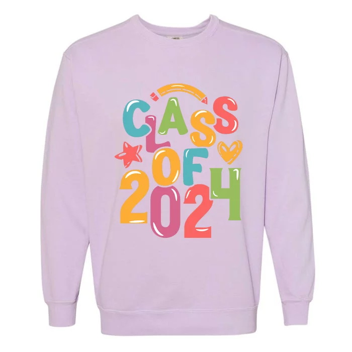 Class Of 2024 Celebration Graphic Garment-Dyed Sweatshirt