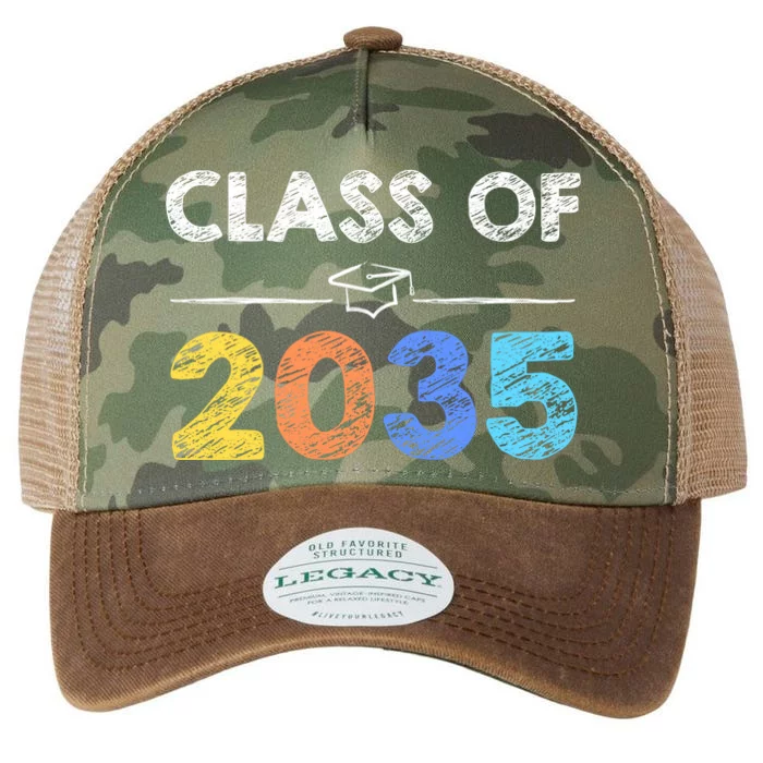 Class Of 2035 Future Graduate Legacy Tie Dye Trucker Hat