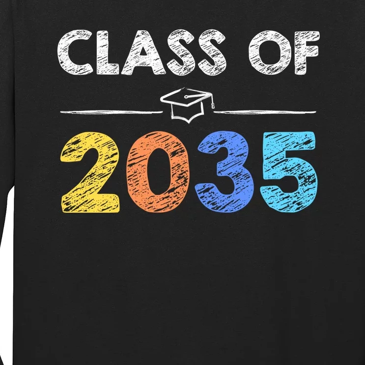 Class Of 2035 Future Graduate Long Sleeve Shirt