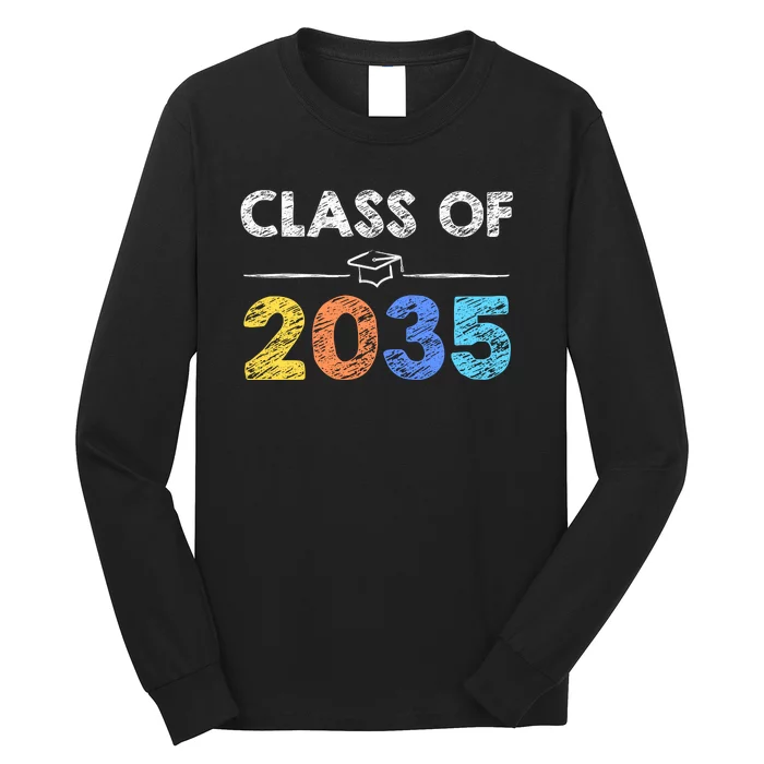 Class Of 2035 Future Graduate Long Sleeve Shirt