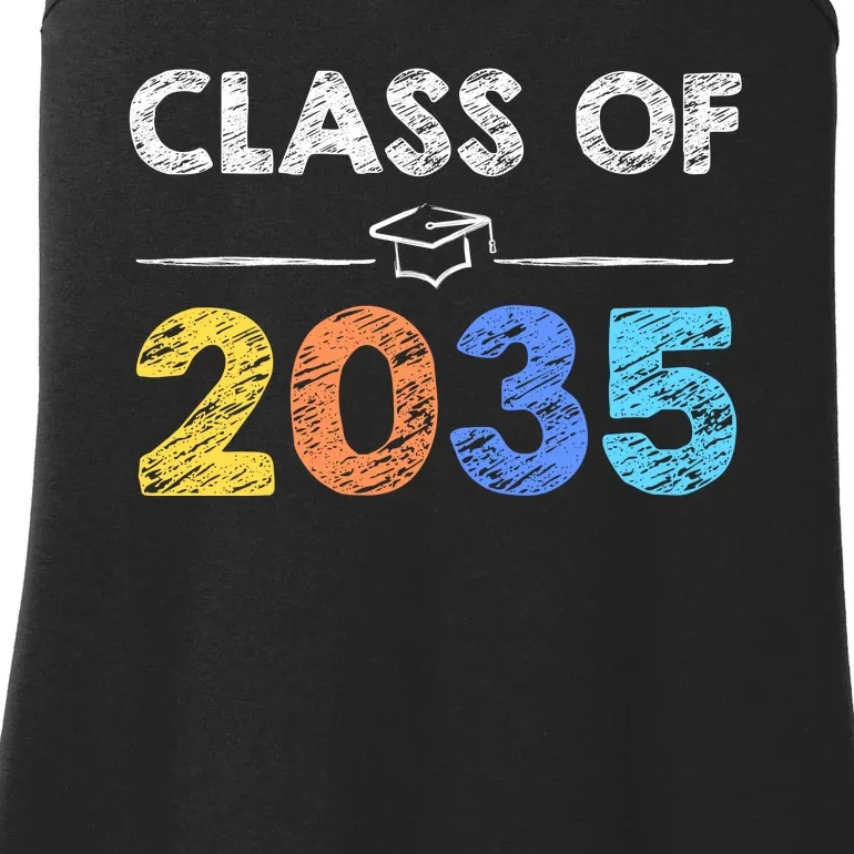 Class Of 2035 Future Graduate Ladies Essential Tank