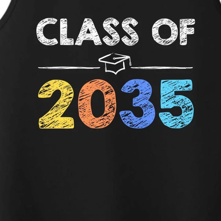 Class Of 2035 Future Graduate Performance Tank