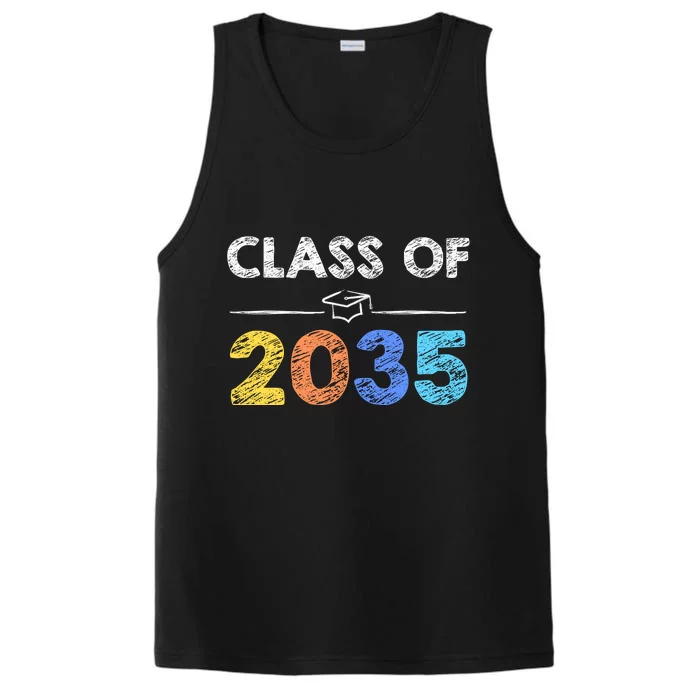 Class Of 2035 Future Graduate Performance Tank