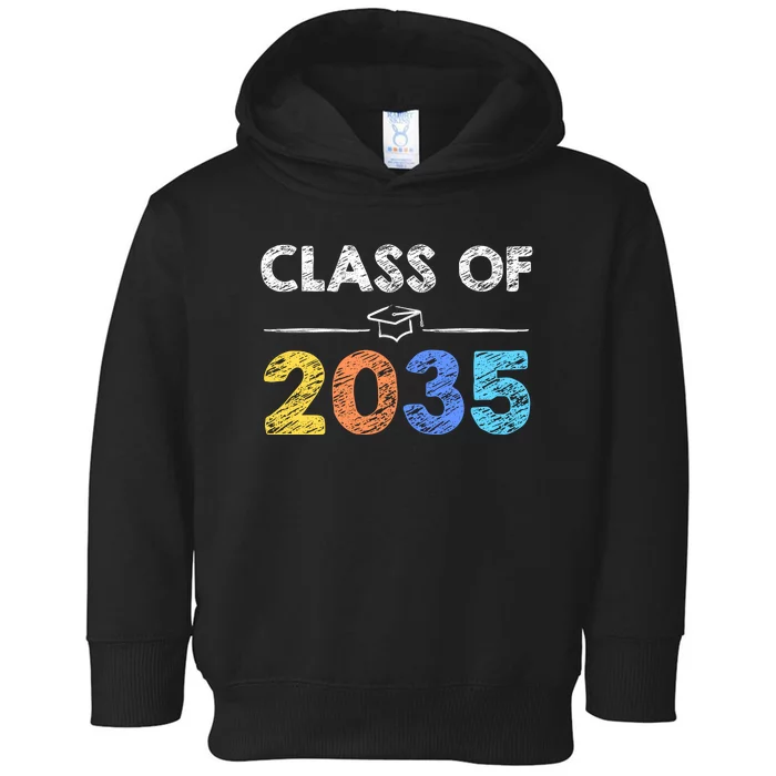 Class Of 2035 Future Graduate Toddler Hoodie