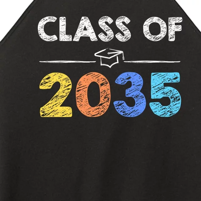 Class Of 2035 Future Graduate Women’s Perfect Tri Rocker Tank