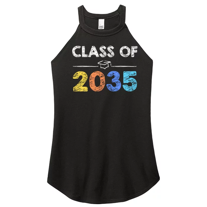 Class Of 2035 Future Graduate Women’s Perfect Tri Rocker Tank