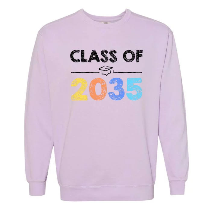 Class Of 2035 Future Graduate Garment-Dyed Sweatshirt