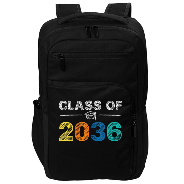 Class of 2036 Grow With Me First Day of School Graduation Impact Tech Backpack