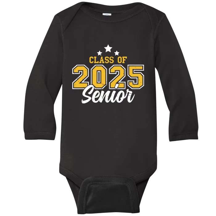 Class Of 2025 Senior Baby Long Sleeve Bodysuit