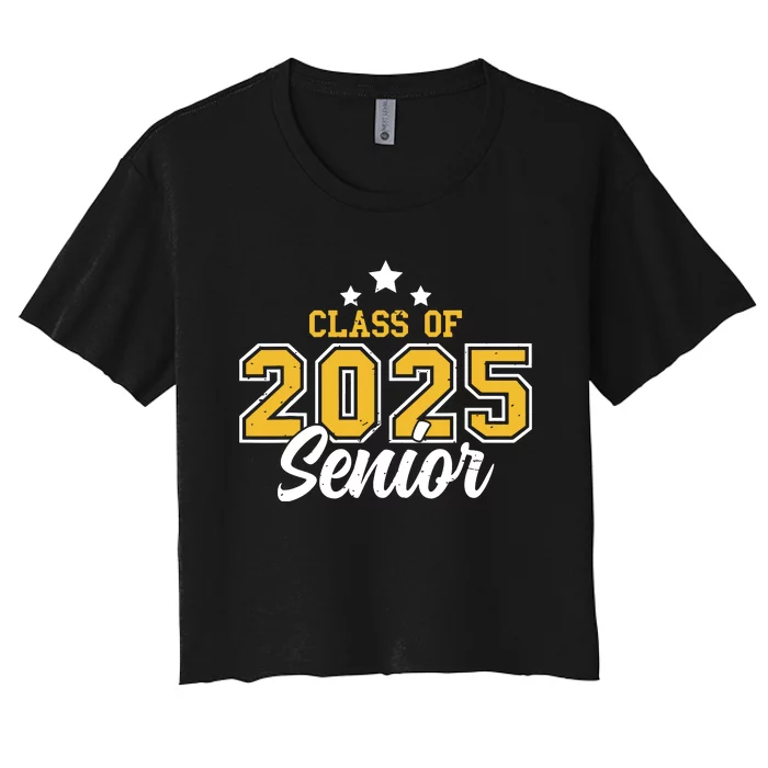 Class Of 2025 Senior Women's Crop Top Tee