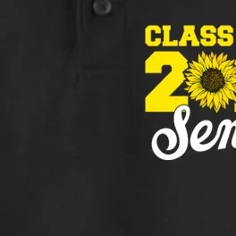 Class Of 2025 Senior 2025 Sunflower Back To School 2025 Girl Dry Zone Grid Performance Polo