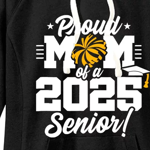 Class Of 2025 Senior Year Cheer Mom Senior 2025 Women's Fleece Hoodie