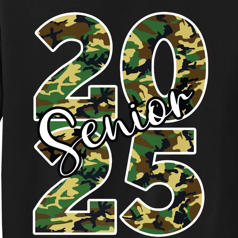 Class Of 2025 Camo Senior Tall Sweatshirt