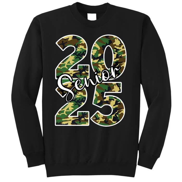 Class Of 2025 Camo Senior Tall Sweatshirt