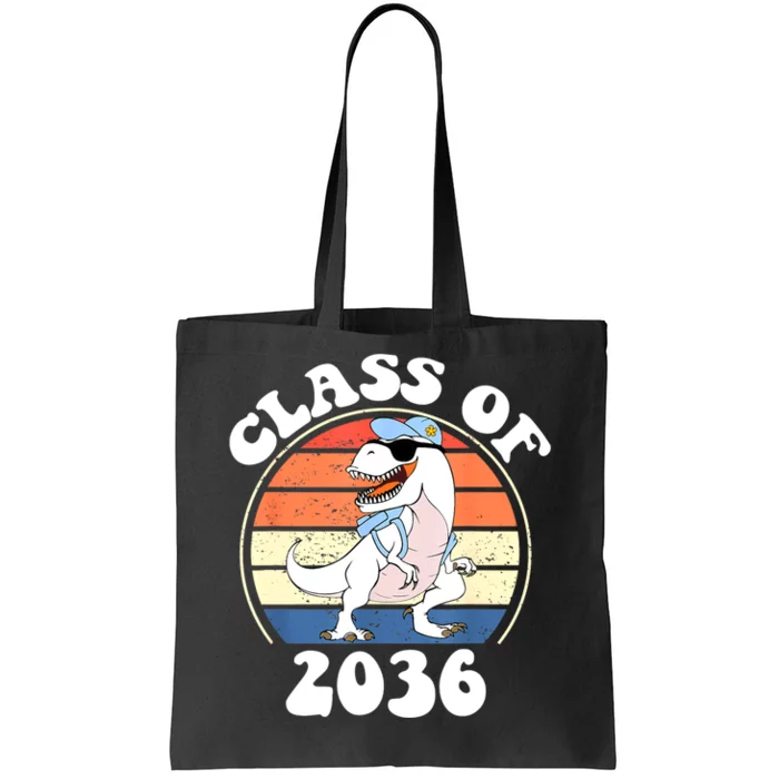 Class Of 2036 Grow With Me Kindergarten First Day Of School Tote Bag