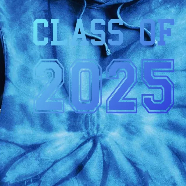 Class Of 2025 Graduation School Future Graduate Cool Gift Tie Dye Hoodie