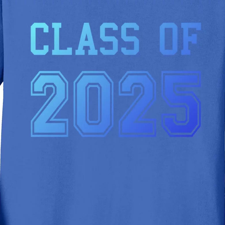 Class Of 2025 Graduation School Future Graduate Cool Gift Kids Long Sleeve Shirt