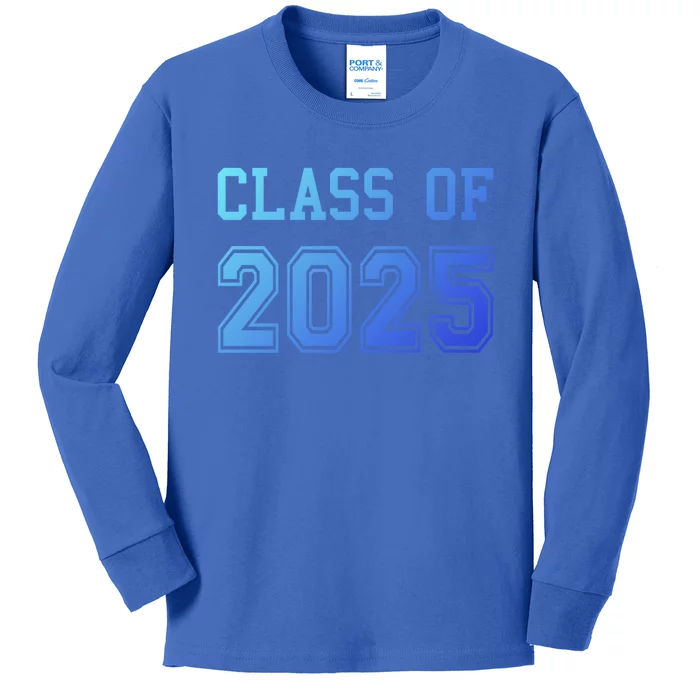 Class Of 2025 Graduation School Future Graduate Cool Gift Kids Long Sleeve Shirt