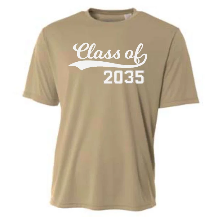 Class Of 2035 Grow With Me First Day Of School Cooling Performance Crew T-Shirt