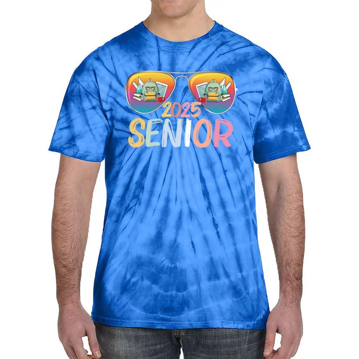 Class Of 2025 Sunglasses Senior 2025 Graduation Party Great Gift Tie-Dye T-Shirt