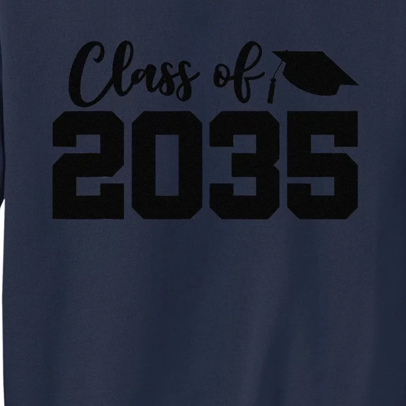 Class Of 2035 Grow With Me First Day School Graduation Sweatshirt