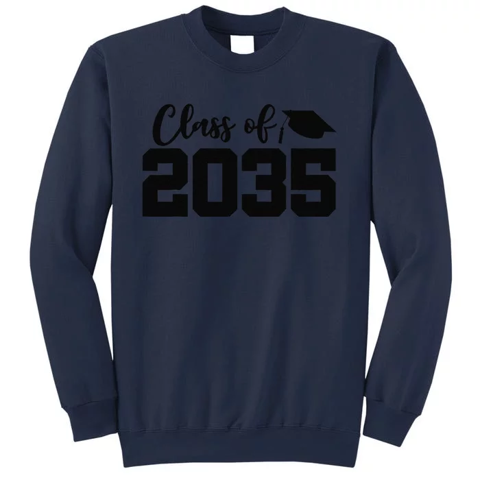 Class Of 2035 Grow With Me First Day School Graduation Sweatshirt