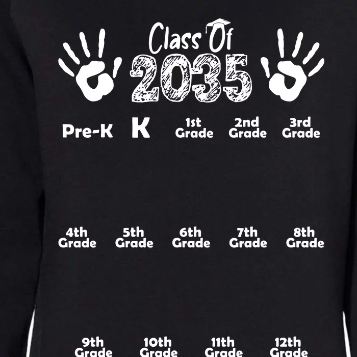 Class Of 2035 Grow With Me Womens California Wash Sweatshirt