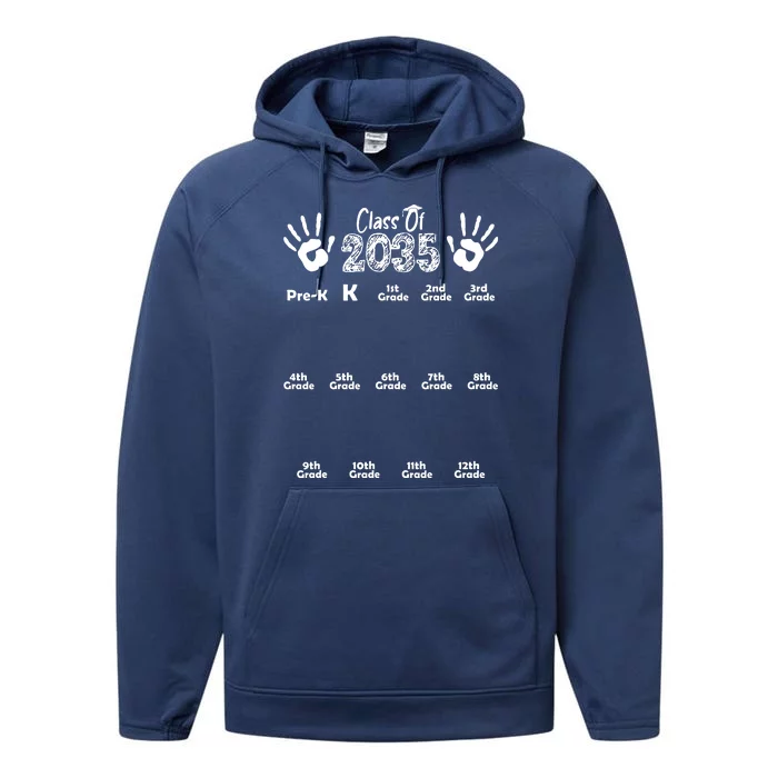 Class Of 2035 Grow With Me Performance Fleece Hoodie