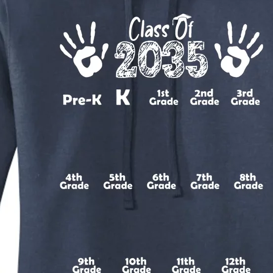 Class Of 2035 Grow With Me Women's Pullover Hoodie