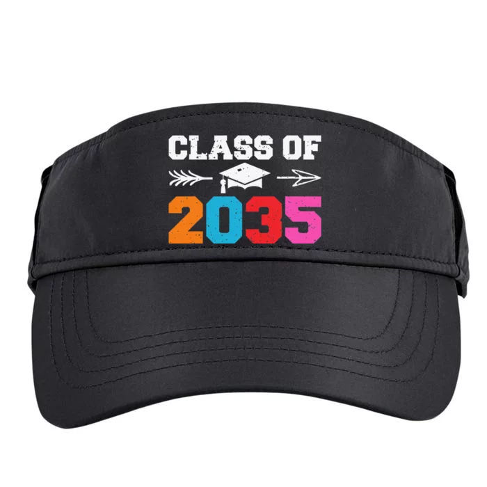 Class Of 2035 Grow With Me Graduation First Day of School Adult Drive Performance Visor