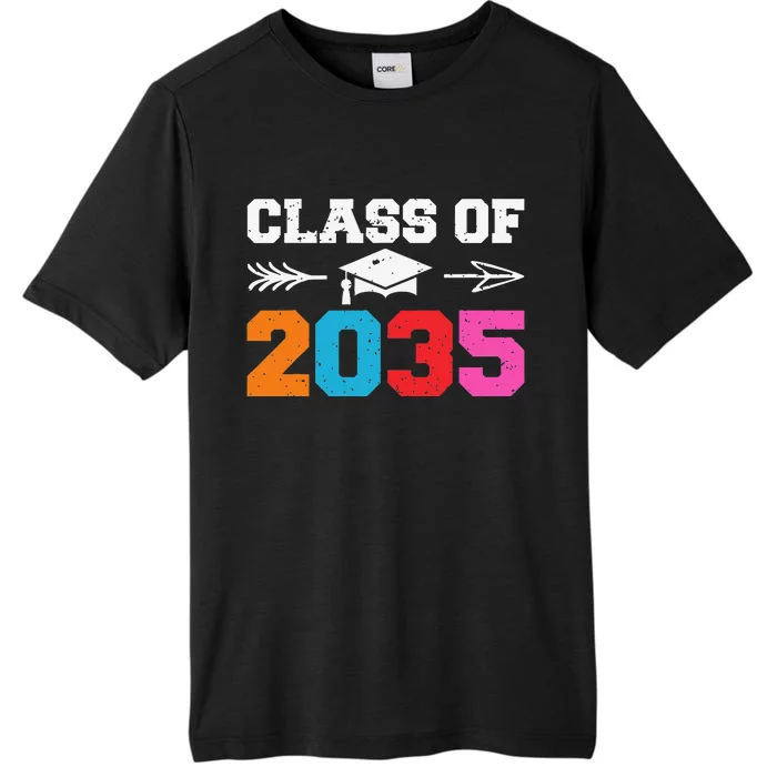 Class Of 2035 Grow With Me Graduation First Day of School ChromaSoft Performance T-Shirt