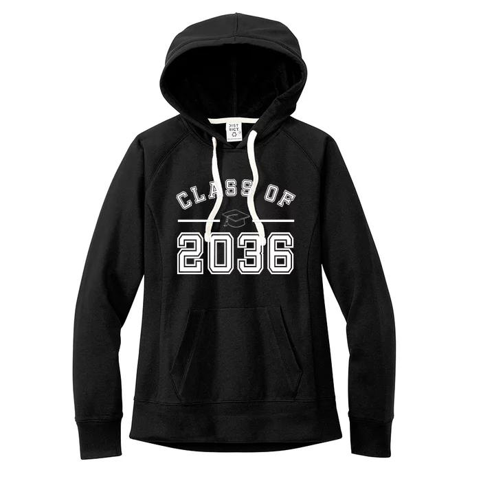 Class Of 2036 Graduation Women's Fleece Hoodie