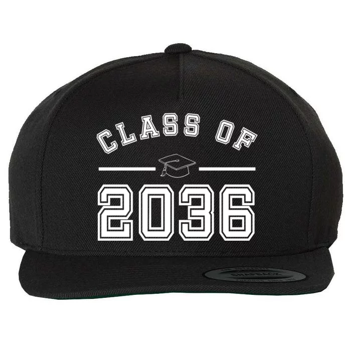 Class Of 2036 Graduation Wool Snapback Cap