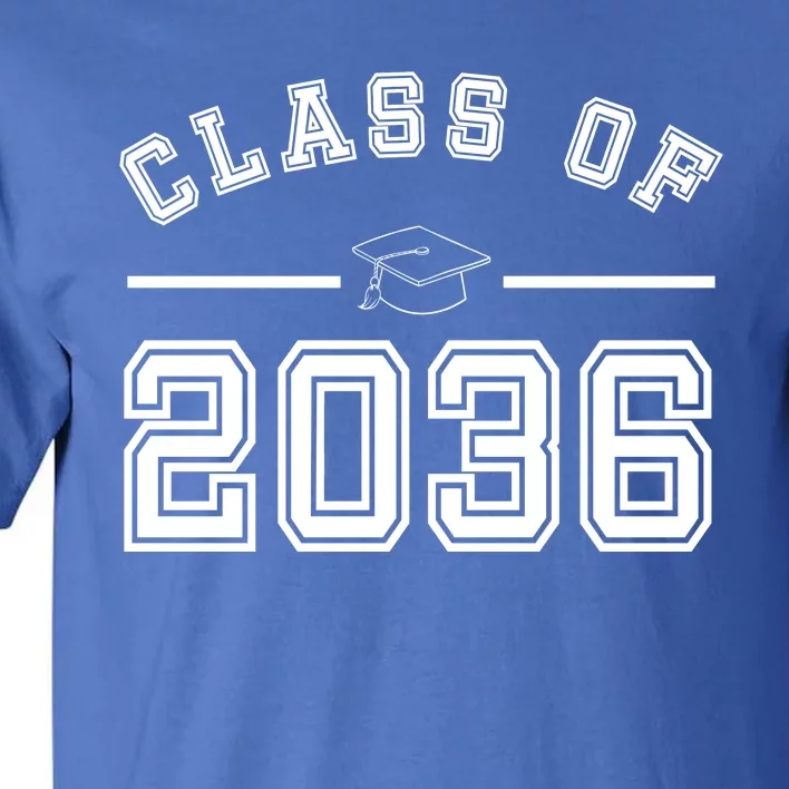 Class Of 2036 Graduation Tall T-Shirt