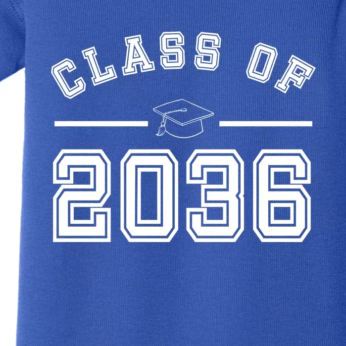 Class Of 2036 Graduation Baby Bodysuit