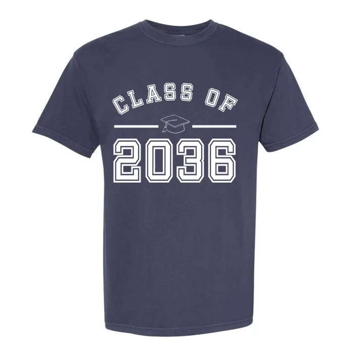 Class Of 2036 Graduation Garment-Dyed Heavyweight T-Shirt