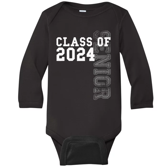 CLASS OF 2024 Senior 2024 Graduation Or First Day Of School Baby Long