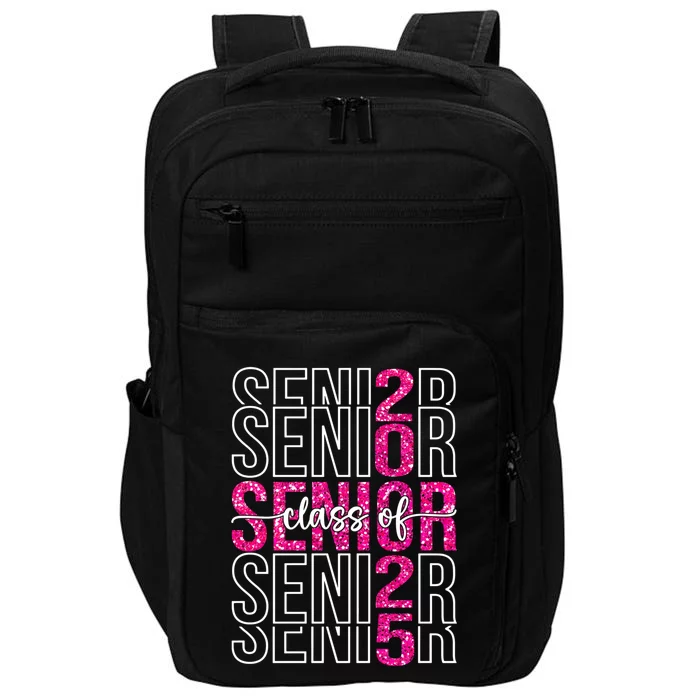 Class Of 2025 Graduate College High School Senior 2025 Gift Impact Tech Backpack