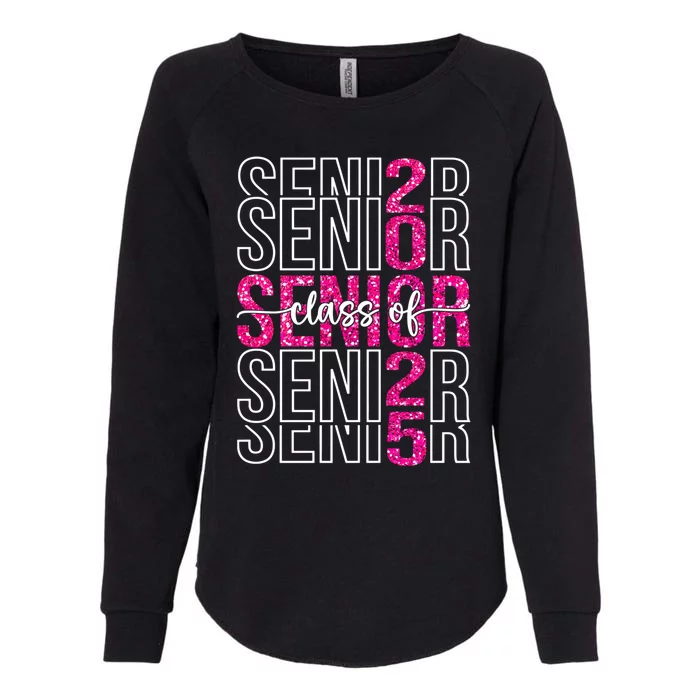 Class Of 2025 Graduate College High School Senior 2025 Gift Womens California Wash Sweatshirt