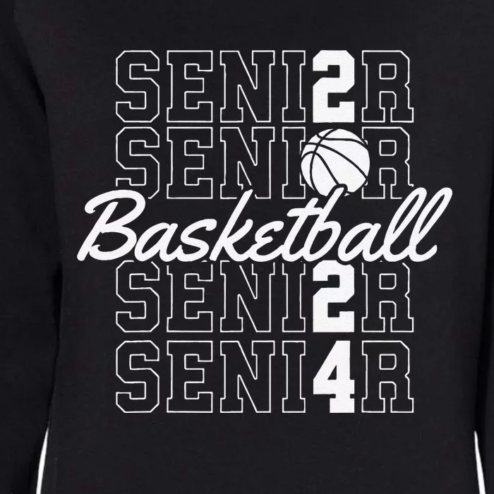 Class Of 2024 Senior Basketball Womens California Wash Sweatshirt