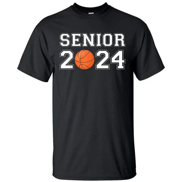 Class Of 2024 Senior Basketball Tall T-Shirt