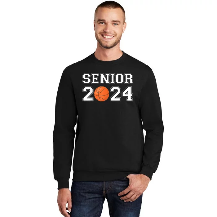 Class Of 2024 Senior Basketball Tall Sweatshirt