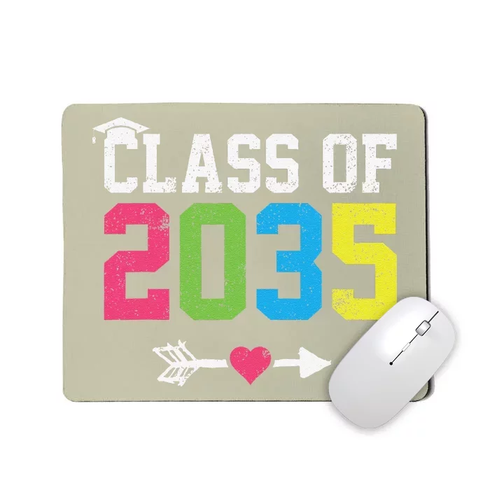 Class Of 2035 Grow With Me Graduation First Day Of School Gift Mousepad