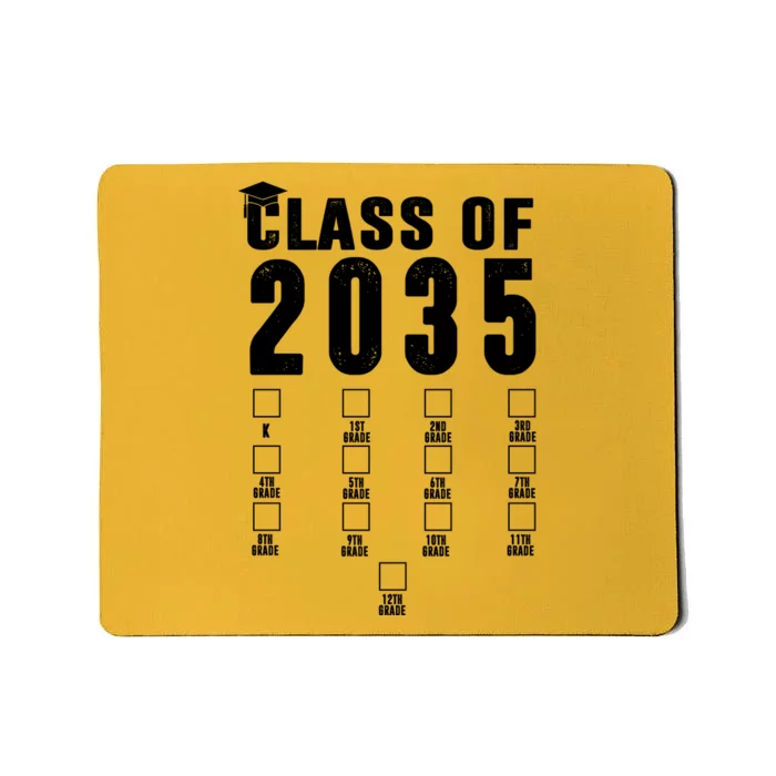 Class Of 2035 Graduation Countdown Mousepad