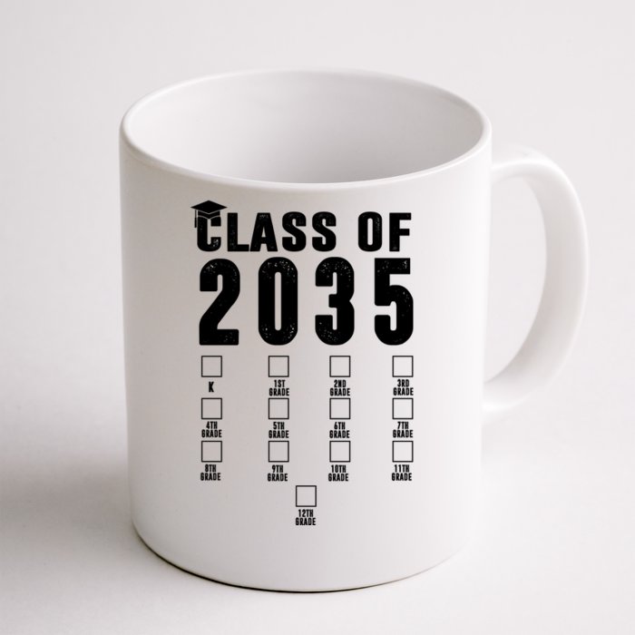 Class Of 2035 Graduation Countdown Front & Back Coffee Mug