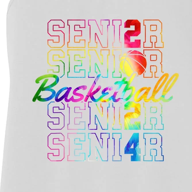 Class Of 2024 Senior Basketball Women's Racerback Tank